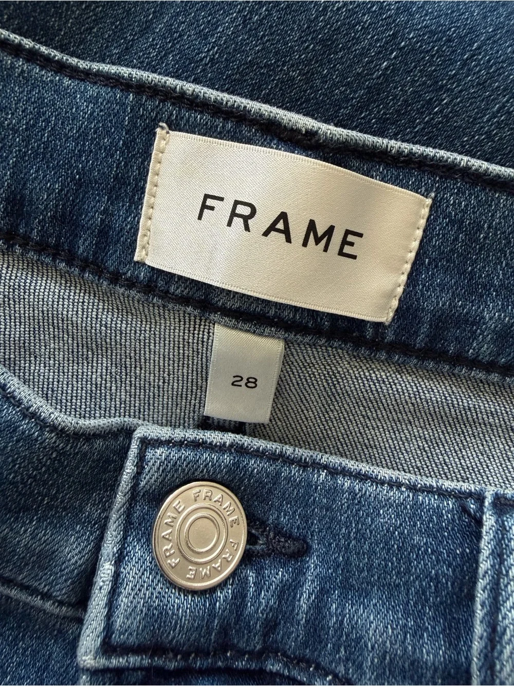 Frame Le Palazzo Crop Wide Leg Flare Jeans Size 28 - Picture 10 of 12